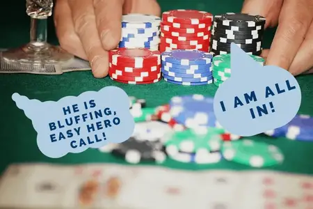 do poker players ever really mess with their opponent by calling their hand something different